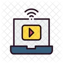 Online Streaming Streaming Video Icon