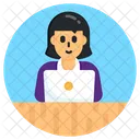 Student Online Student Virtual Student Icon
