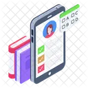 Mobiles Konto Online Studentenportal Online Konto Symbol
