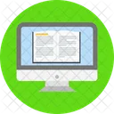 Online Study Class Learning Icon