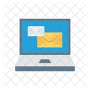 Laptop Screen Mail Icon