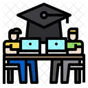 Elearning Laptop Online Icon