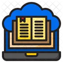 Online Study Online Education Book Icon