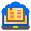 Online Study Online Education Book Icon