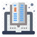 Book Computer Online Icon