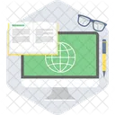 Connectivity Book Education Icon