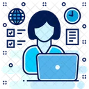 Online Study  Icon