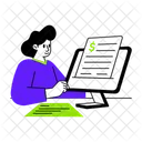 Online Subscription Transaction Recurring Icon