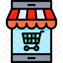 Online supermarket  Icon