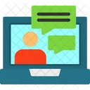 Online Support Digital Assistance Virtual Help Icon