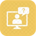 Support Online Monitor Icon