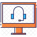 Online Support Communication Icon