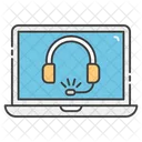 Online Support Call Center Online Service Icon