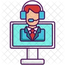 Online Support Support Customer Care Icon