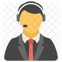 Online Support Customer Care Call Service Icon
