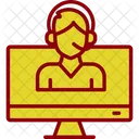 Online Support Customer Support Customer Care Icon