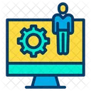 Online Assistant Support Assistant Computer Icon