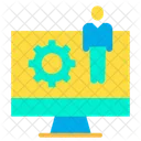Online Assistant Support Assistant Computer Icon