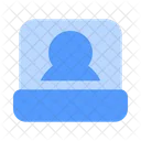 Online Support Computer Laptop Icon