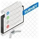 Questionnaire Online Survey Form Icon