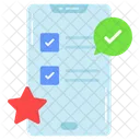 Online Survey Mobile Icon