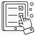 Questionnaire Online Survey Form Icon