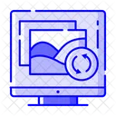 Bilder Online Synchronisieren Bilder Synchronisieren Synchronisieren Symbol