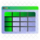 Excel Business Report Icon