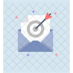 Online Target Email  Icon