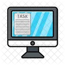 Online task  Icon
