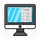 Online task  Icon