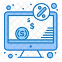 Online Tax Online Discount Dollar Icon