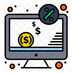 Online Tax  Icon