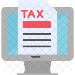 Online Tax  Icon