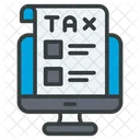 Financial Income Tax Icon