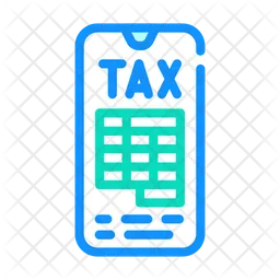 Online Tax File  Icon