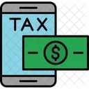 Online Tax Paid  Icon