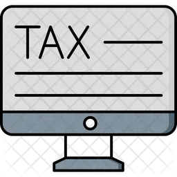 Online Tax Pay  Icon