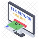 E Tax Online Tax Online Tax Payment Icon