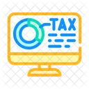 Online Tax Report  Icon