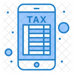 Online Tax Sheet  Icon