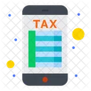 Online Tax Sheet  Icon