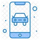 Online-Taxi-App  Symbol