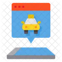Online Taxi Booking  Icon