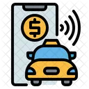 Online Taxi Payment Online Payment Icon