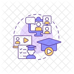 Online teacher  Icon