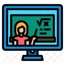 Online Teaching  Icon