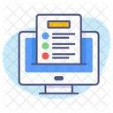 Online Test Online Exam Education Icon