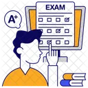 Online Test Online Exam Online Quiz Icon