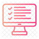 Online Test Online Education Icon